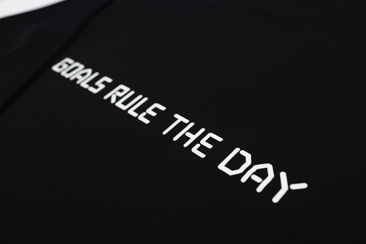 EVOTEX 快適テックTシャツ ホワイトBOXロゴ 半袖 ブラック E-005