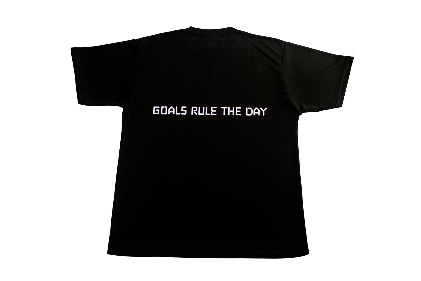 EVOTEX 快適テックTシャツ BOXロゴ 半袖 ブラック×ホワイト E-005【Reifix済み】