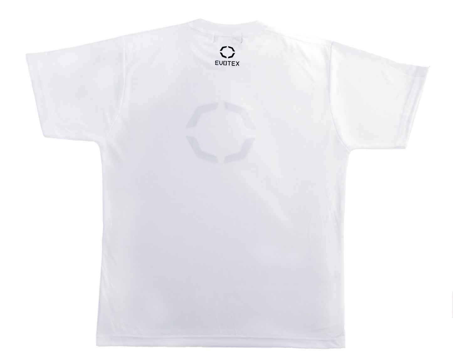 EVOTEX 快適テックTシャツ ビッグロゴ 半袖 ホワイト E-004