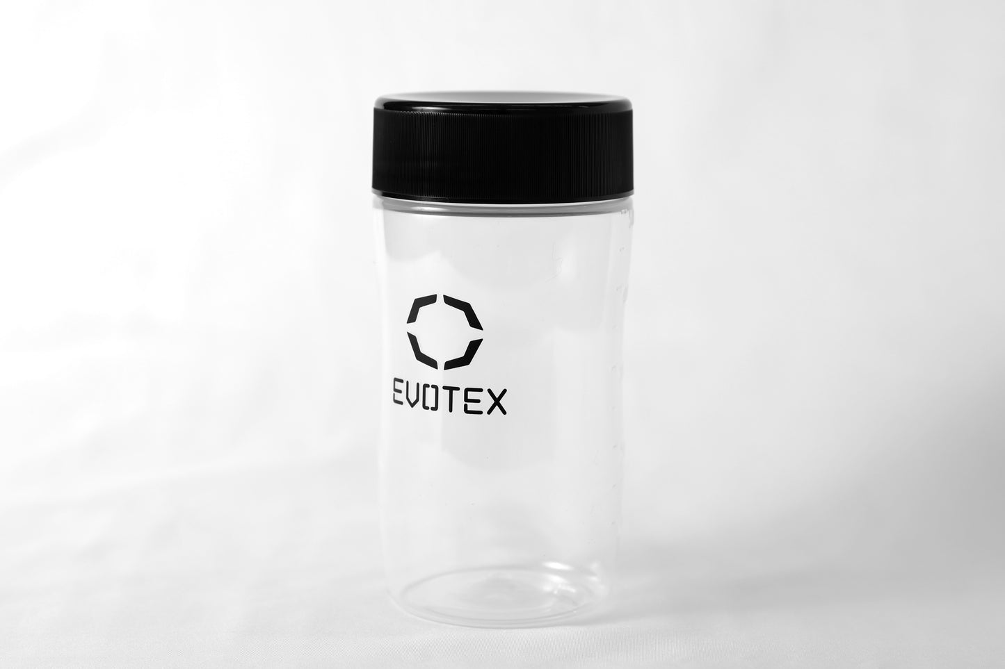 EVOTEX プロテインシェイカー 500ml ブラック×クリア
