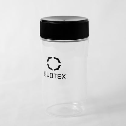 プロテインシェイカー 500ml ブラック×クリア