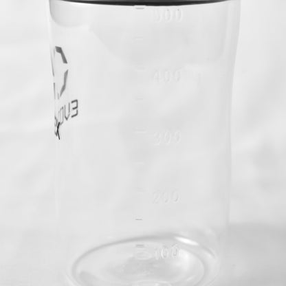 プロテインシェイカー 500ml ブラック×クリア