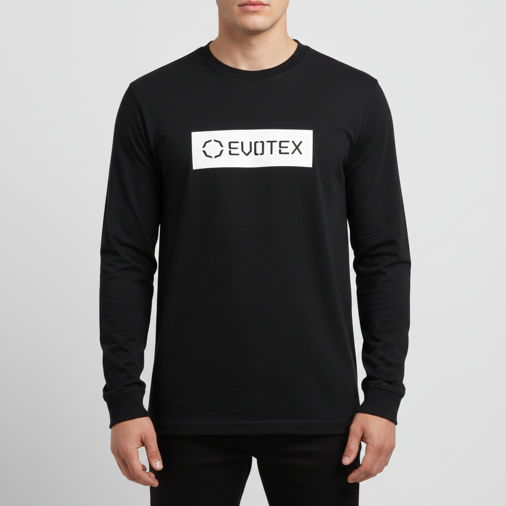 EVOTEX｜BOXロゴ ロンT
